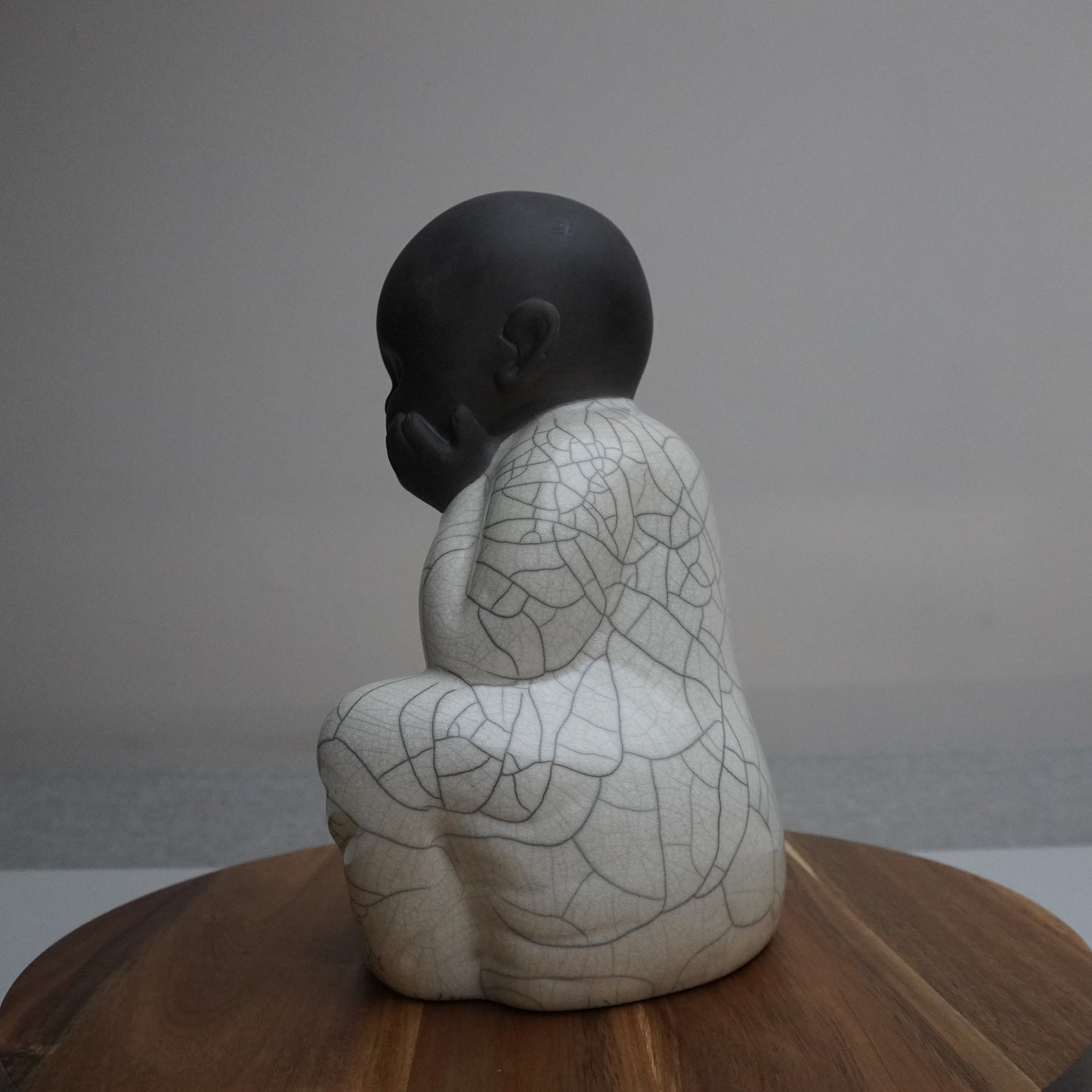 Baby Buddha with Hands in His Cheeks (SKU:24040108)