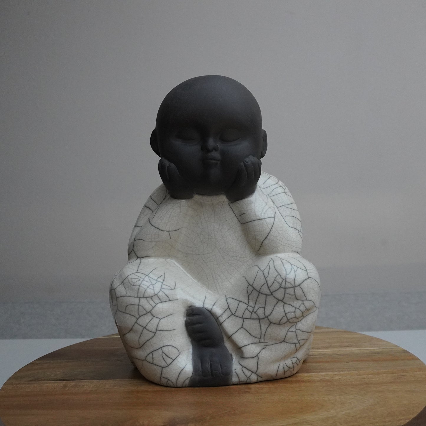 Baby Buddha with Hands in His Cheeks (SKU:24040108)