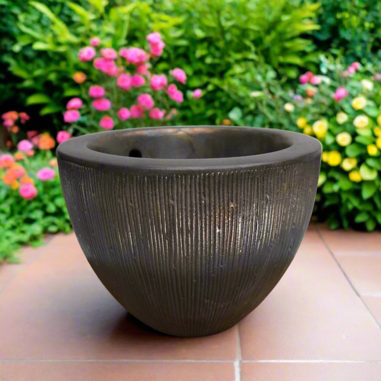 Threaded Silver Pot (SKU:24040117)