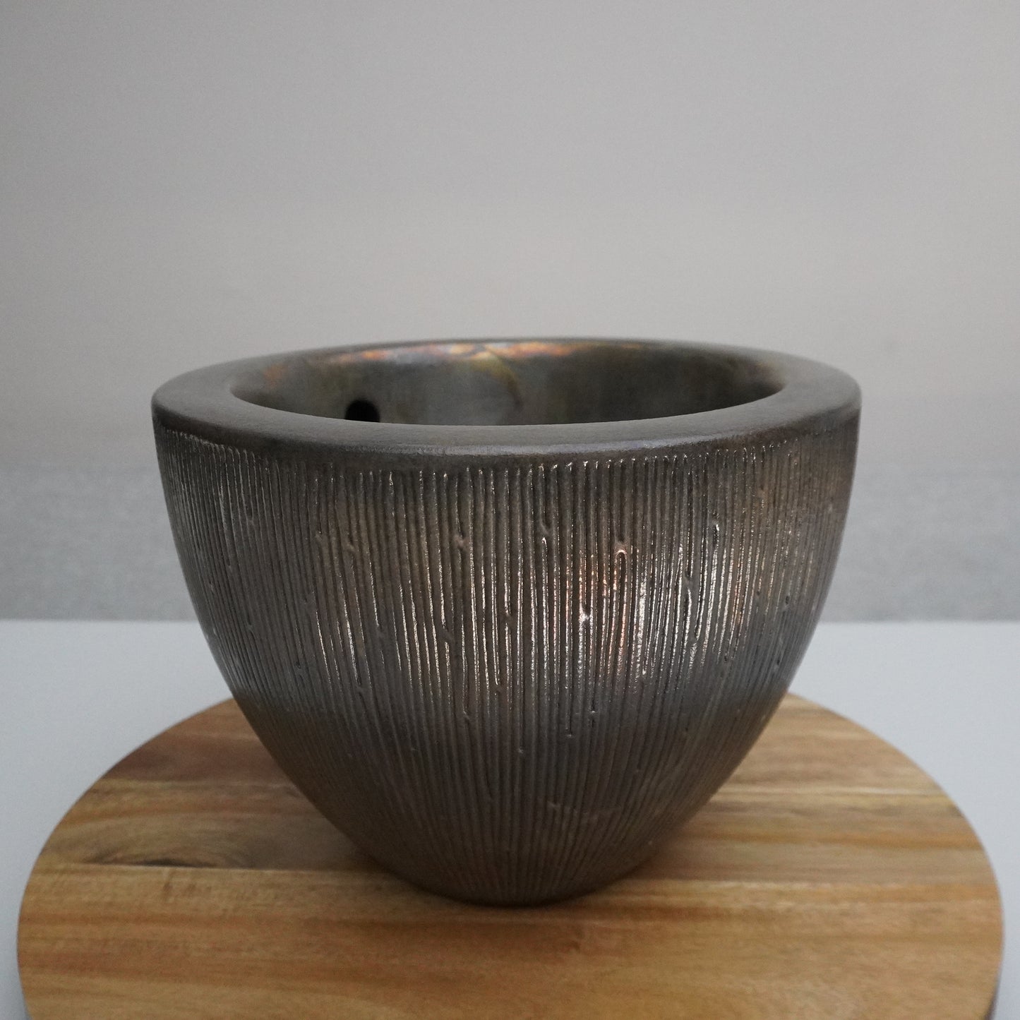 Threaded Silver Pot (SKU:24040117)