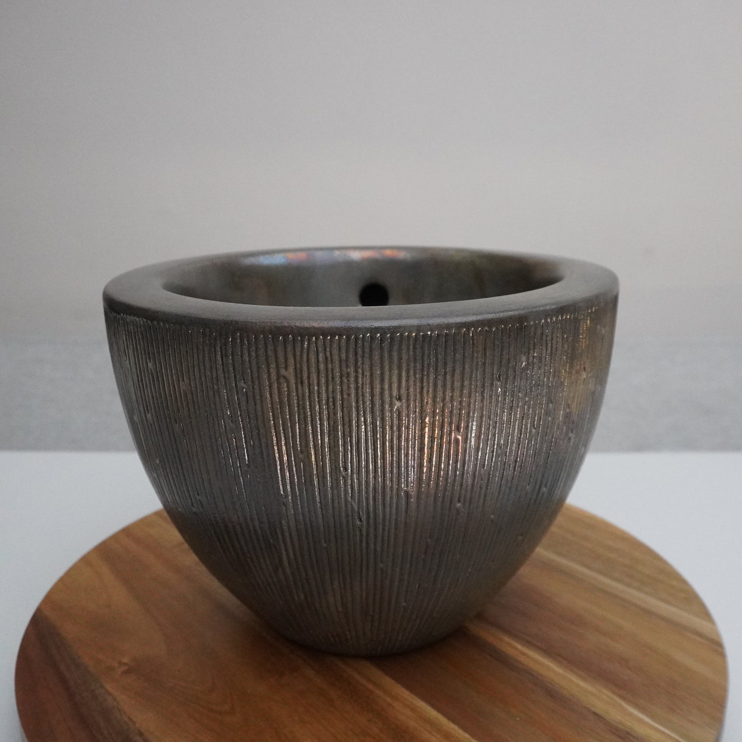 Threaded Silver Pot (SKU:24040117)