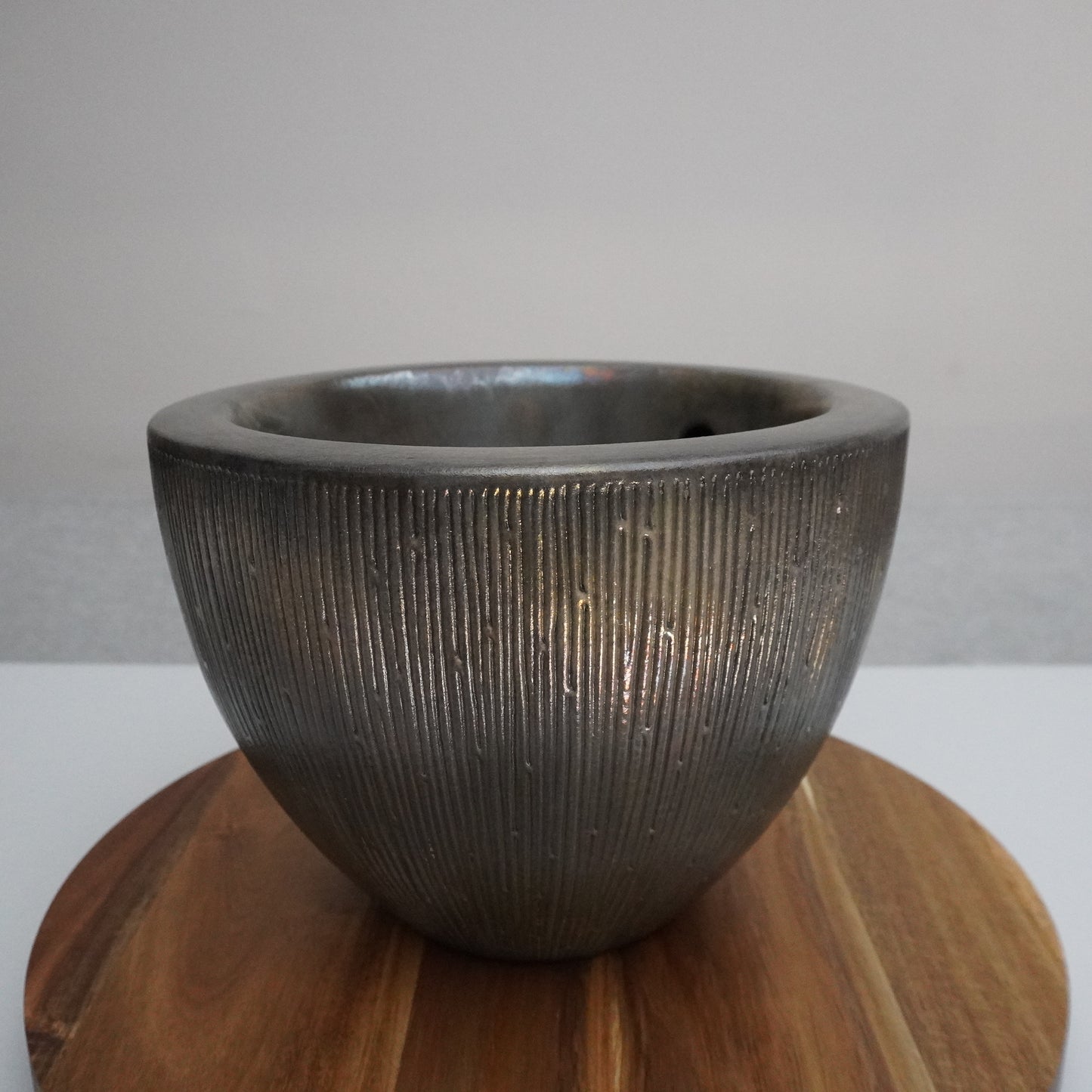 Threaded Silver Pot (SKU:24040117)