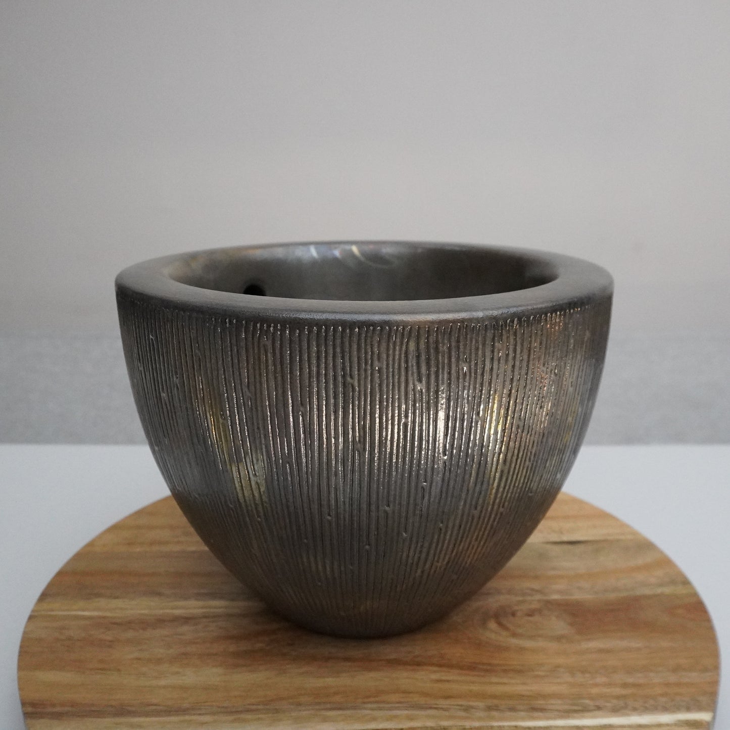 Threaded Silver Pot (SKU:24040117)