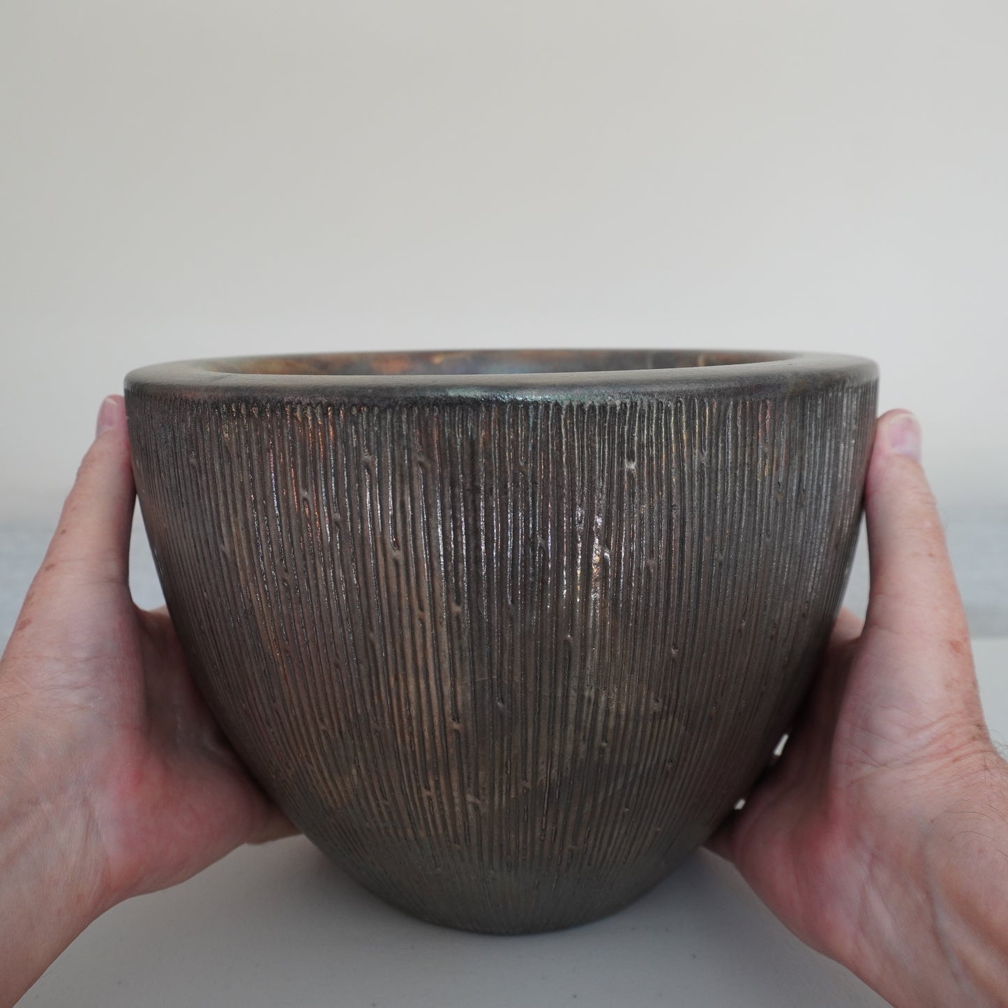 Threaded Silver Pot (SKU:24040117)